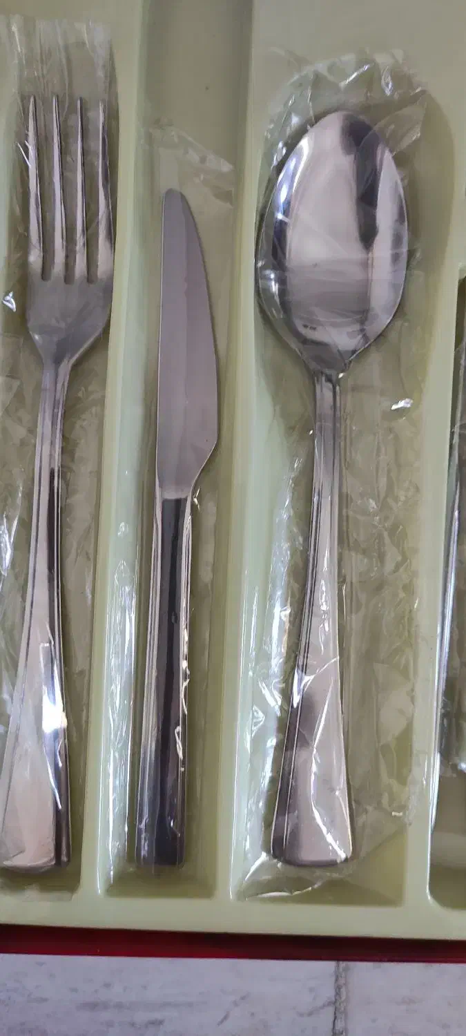 سرویس قاشق چنگال۶نفره|ظروف سرو و پذیرایی|ارومیه, |دیوار