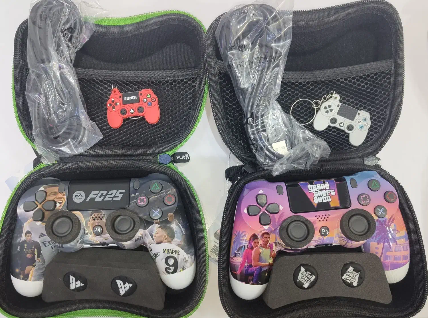 دسته های کپی ps4 برند پلی ایکس همراه با کیف دسته|کنسول، بازی ویدئویی و آنلاین|قم, عمار یاسر|دیوار