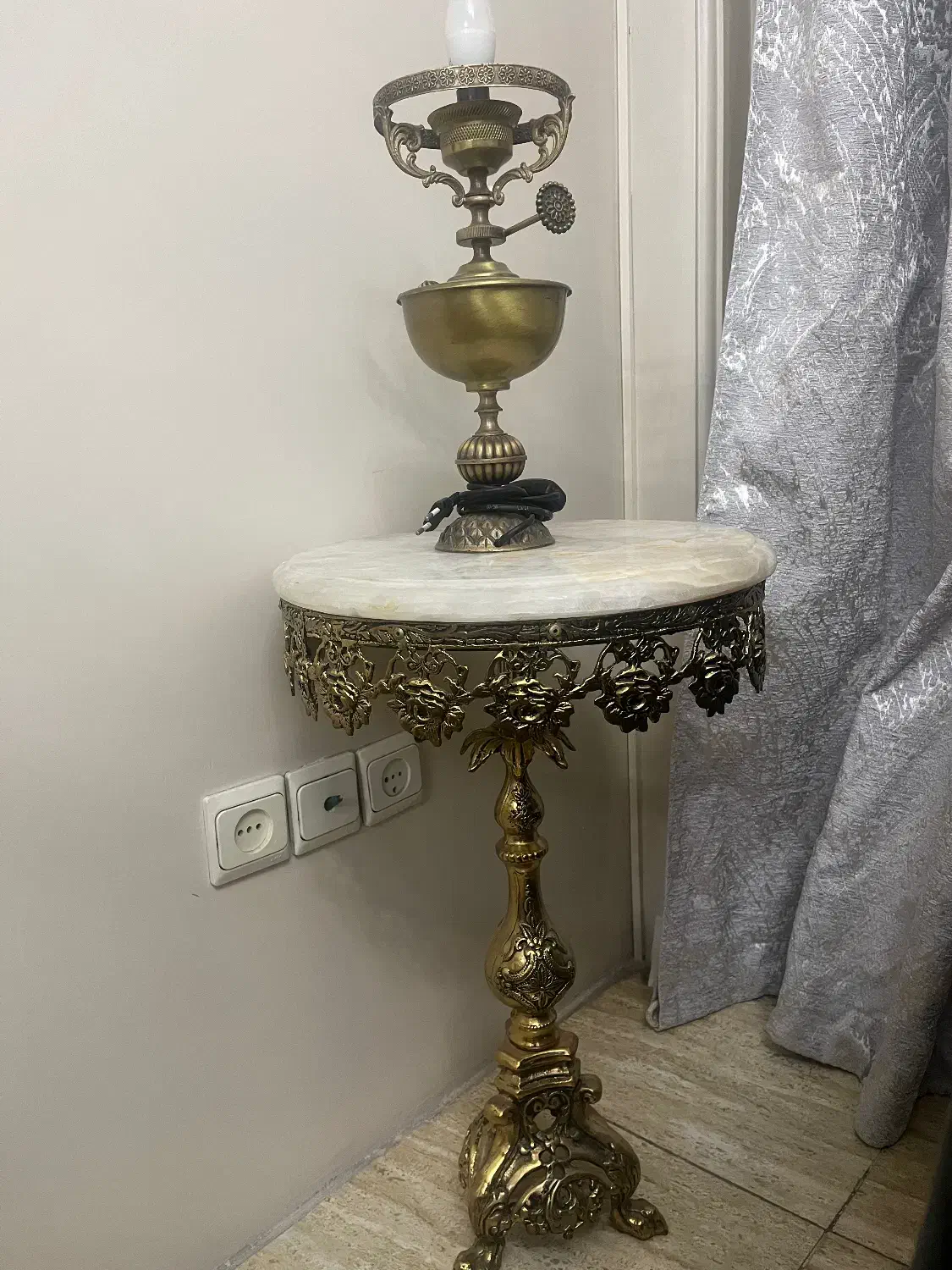میزبرنزی واباژر|چراغ خواب و آباژور|تهران, زاهد گیلانی|دیوار