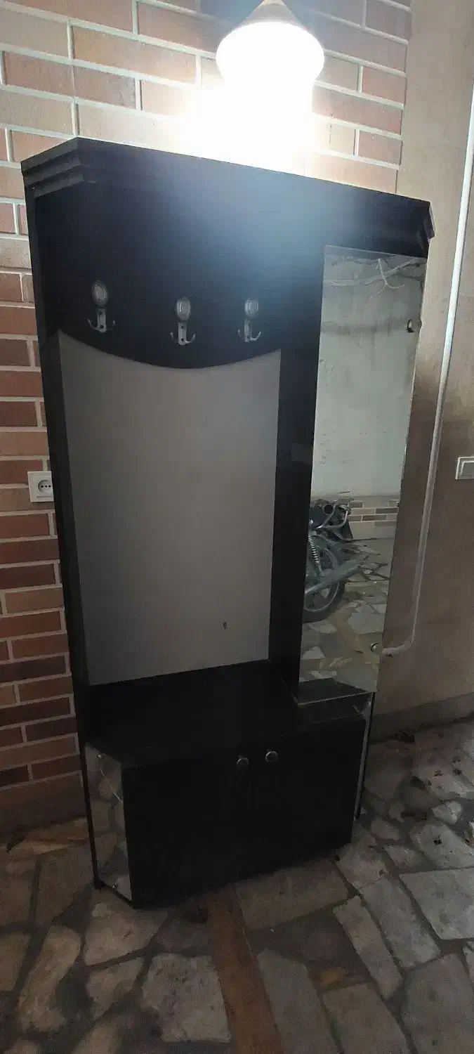 کمد و جاکفشی|جاکفشی، کمد، دراور|طرقبه, |دیوار