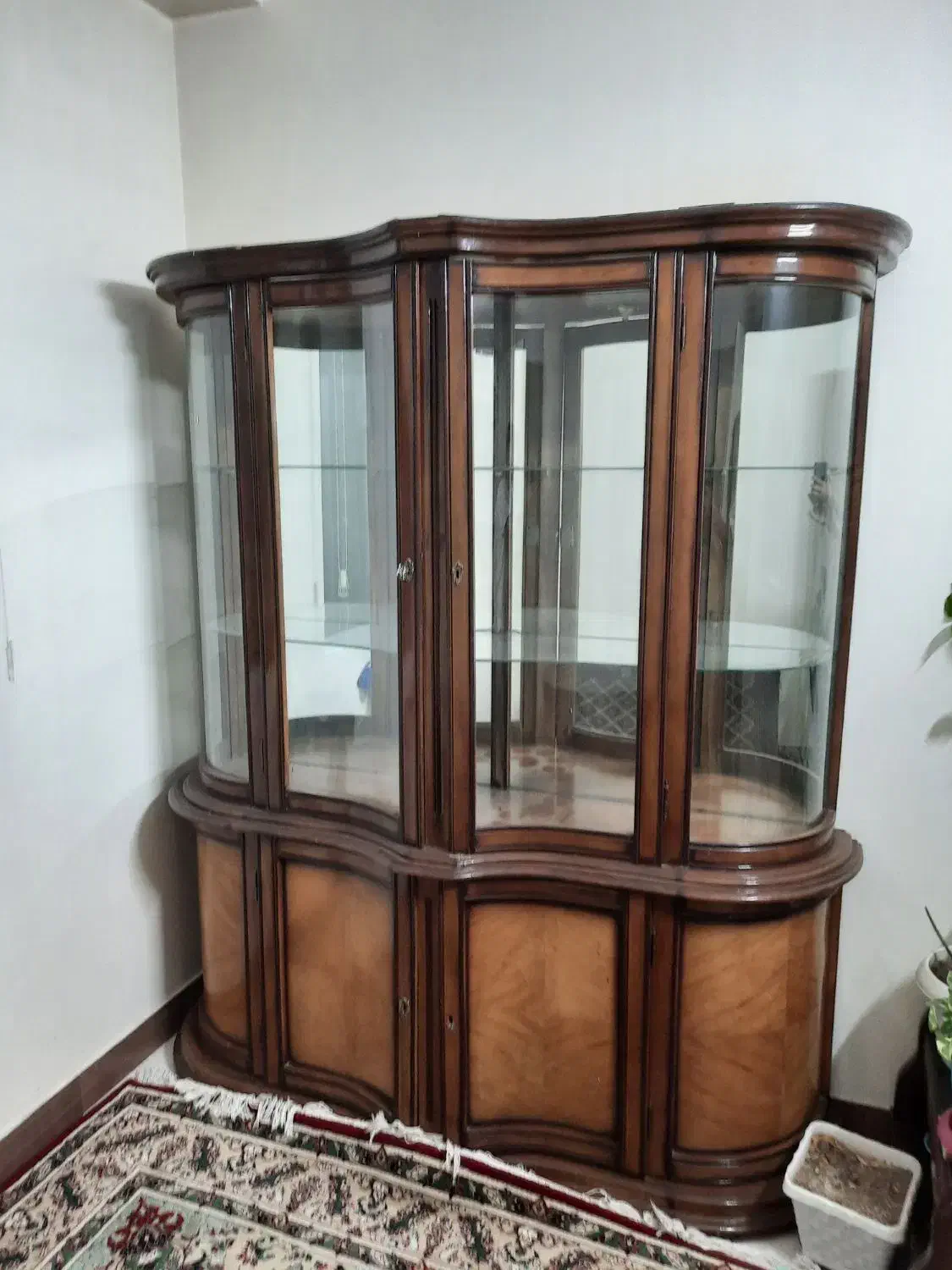 بوفه چوبی|بوفه، ویترین، کنسول|تهران, مسعودیه|دیوار