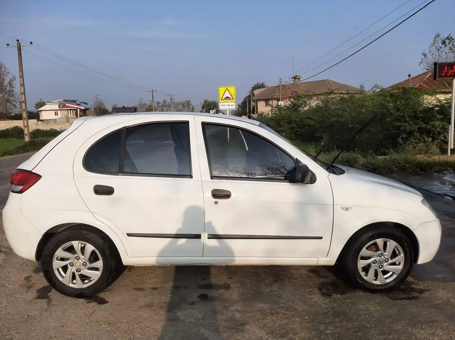 تیبا۲ بیرنگ مدل ۹۷|خودرو سواری و وانت|رشت, پیله داربن|دیوار