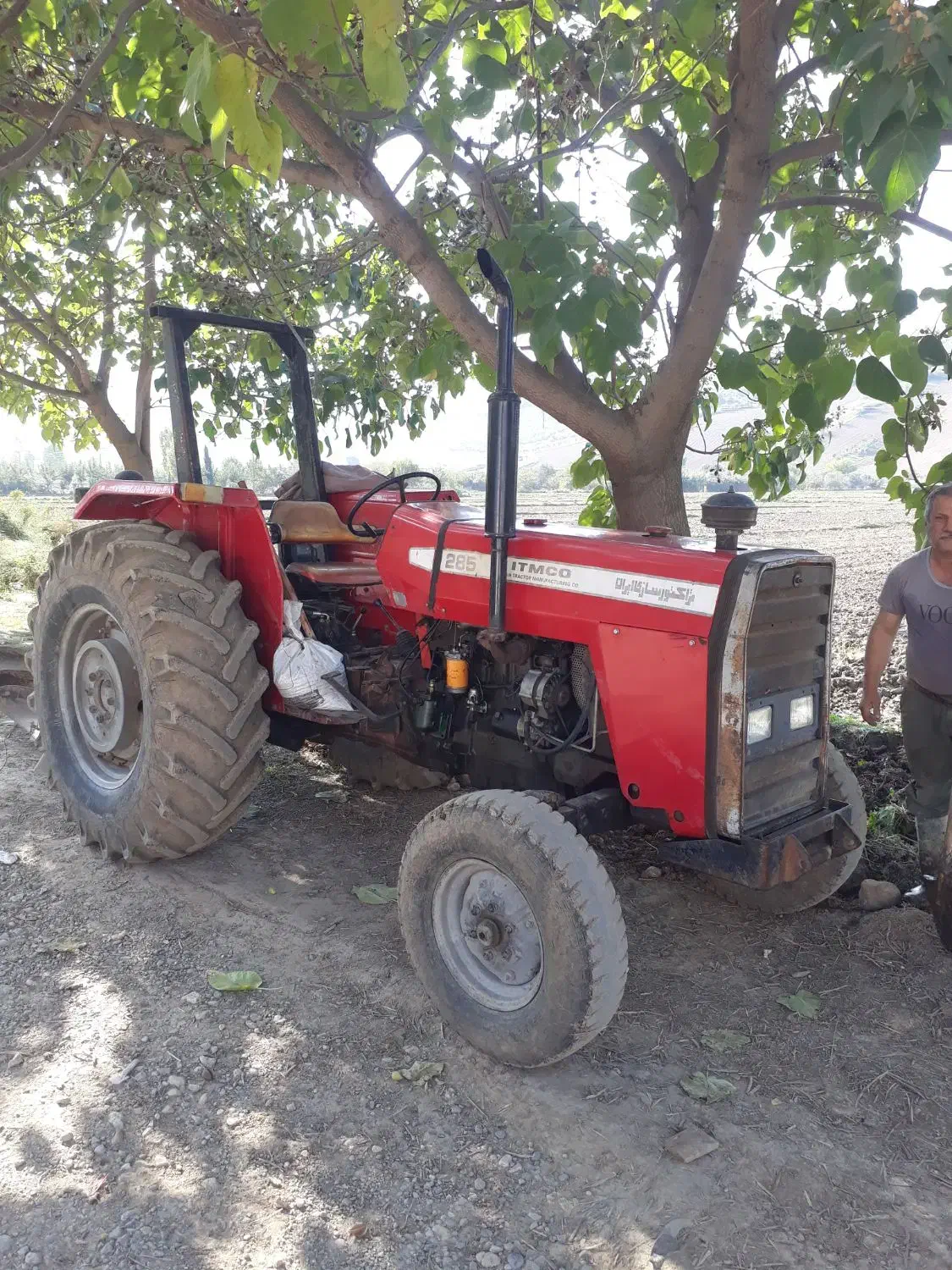 تراکتور مدل ۱۳۷۵ موتو انگلیسی تازه تعمیر اساسی|خودرو سنگین|گرگان, |دیوار