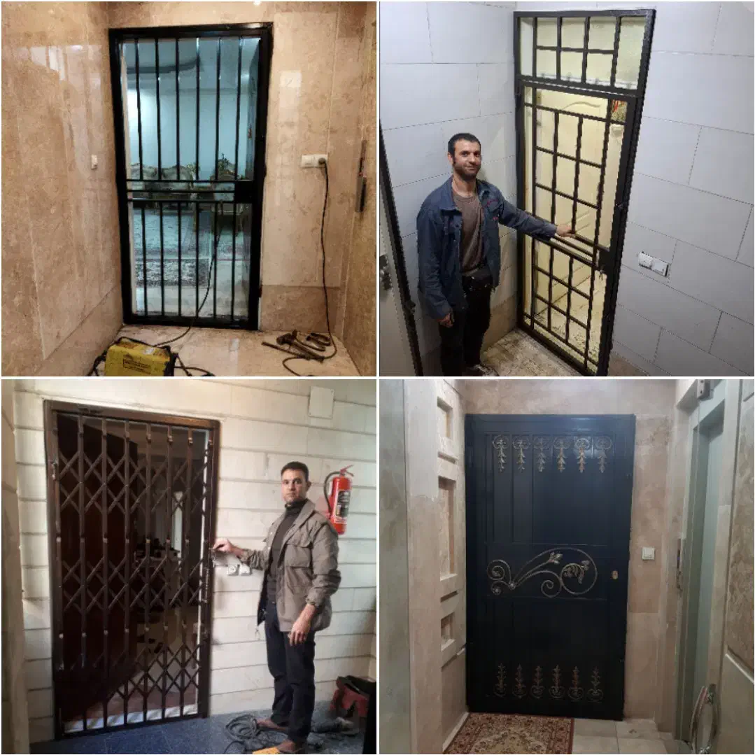 جوشکاری سیارآهنگری نرده حفاظ پنجره بالکن پله آهنگر|خدمات پیشه و مهارت|تهران, پونک|دیوار