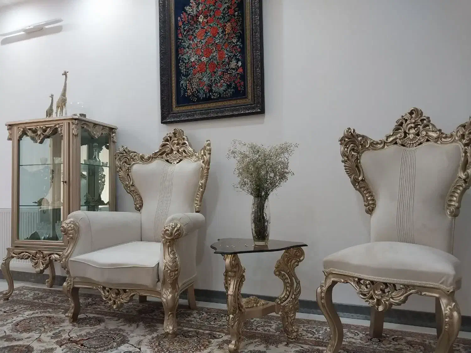 سرویس مبل و ویترین|مبلمان خانگی و میز عسلی|قم, انسجام|دیوار