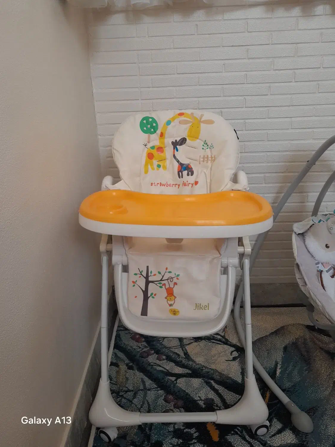 صندلی غذای جیکل ترون زرافه Jikel Tron merigold|تخت و صندلی بچه|شاهین‌شهر, عطار|دیوار