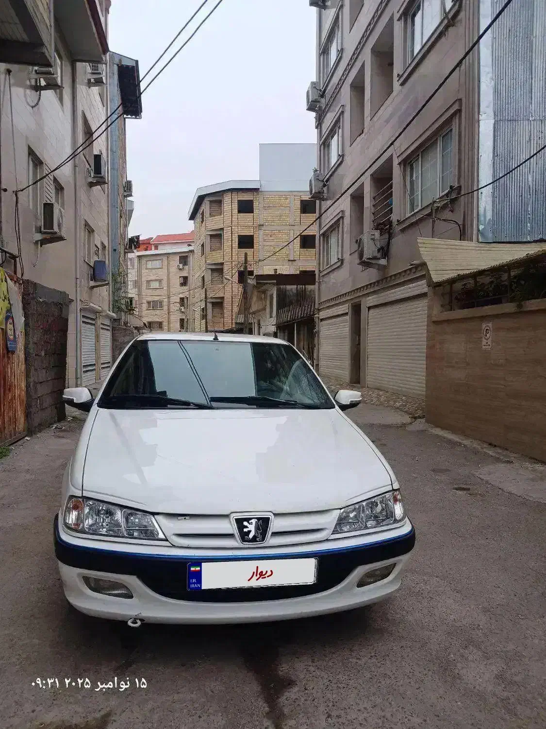 پژو پارس سال مدل ۹۹ بی رنگ بی ضربه|خودرو سواری و وانت|رشت, دیلمان|دیوار