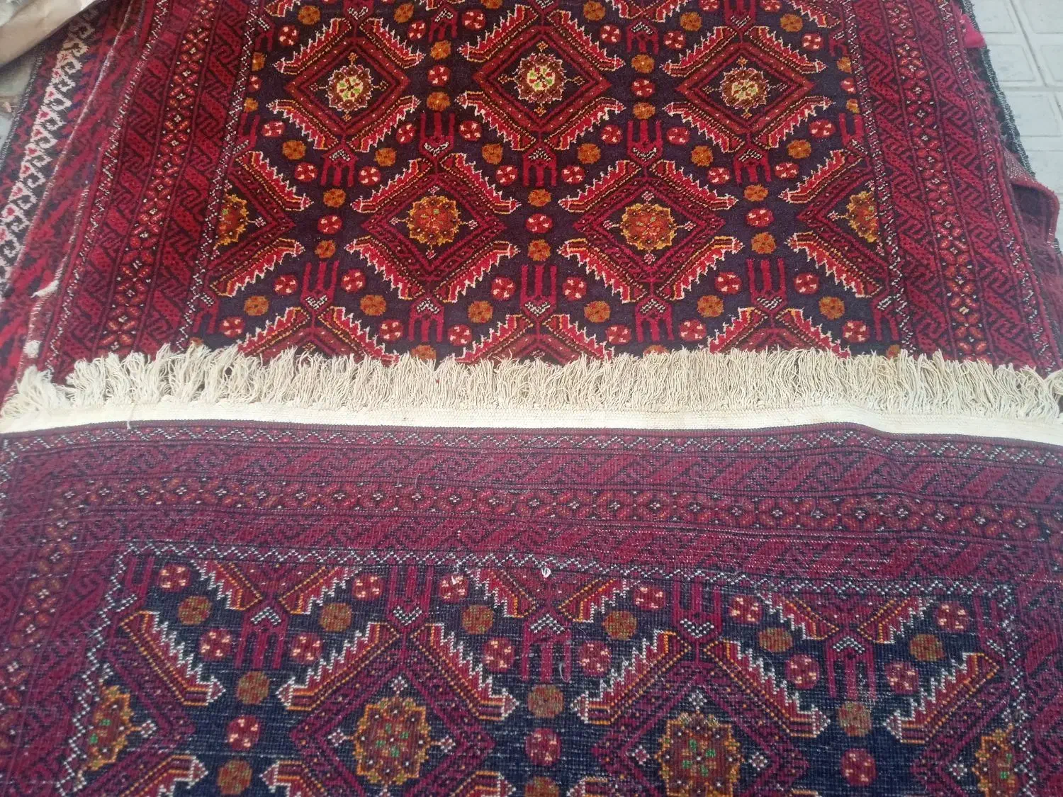 قالیچه آنتیک|فرش|تربت‌حیدریه, مظفریه|دیوار