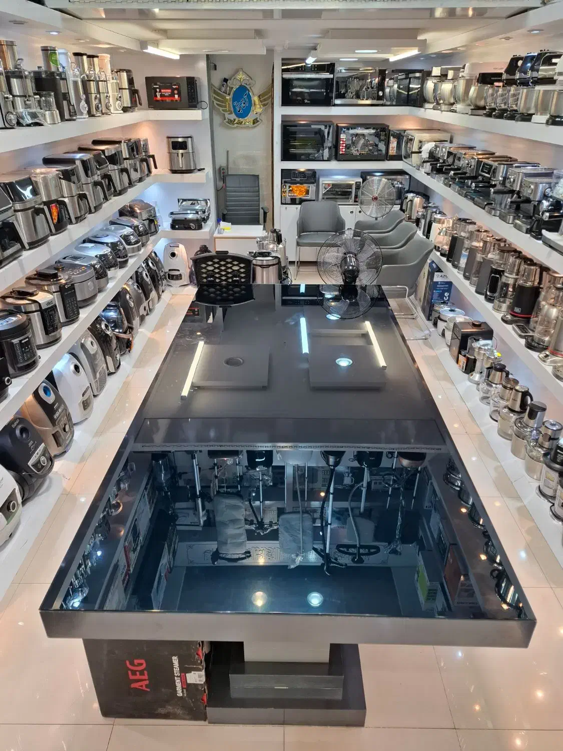 میز تک با شیشه دودی|فروشگاه و مغازه|مشهد, کوی المهدی|دیوار