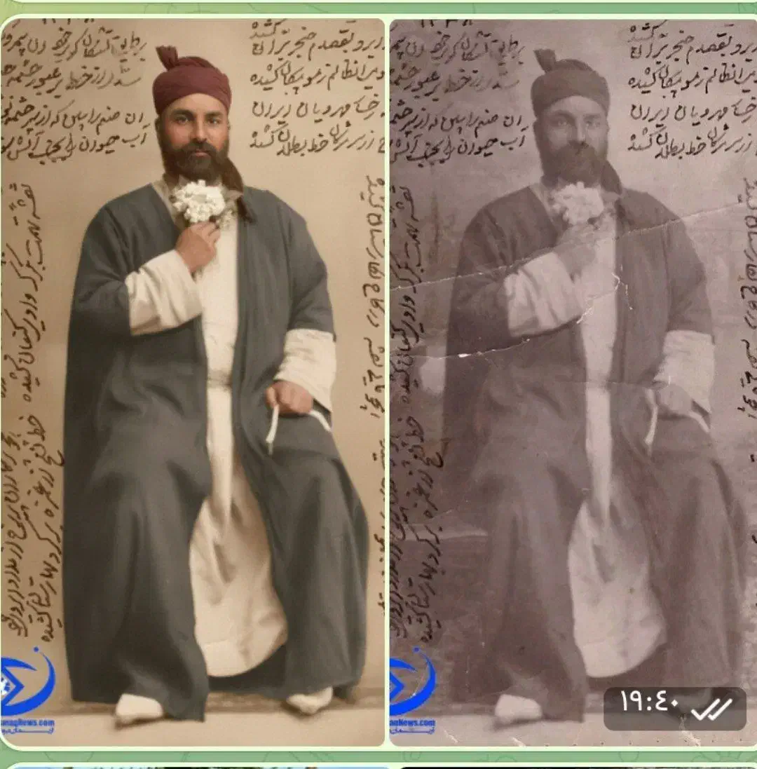 ترمیم،روتوش و رنگی کردن تصاویر قدیمی،سیاه و سفید|خدمات پذیرایی، مراسم|کاشان, دانشگاه|دیوار