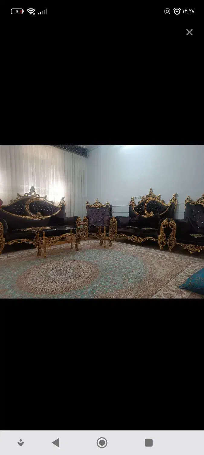 مبل ۷نفره|مبلمان خانگی و میز عسلی|قم, شاه ابراهیم|دیوار