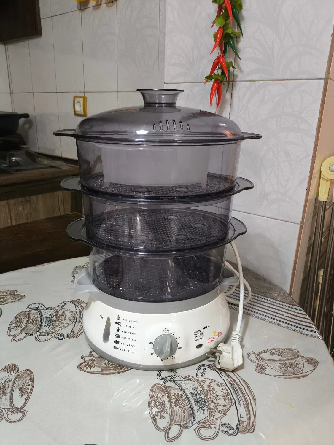 بخار پز CROWN|اجاق گاز و لوازم برقی پختوپز|کرج, گوهردشت|دیوار