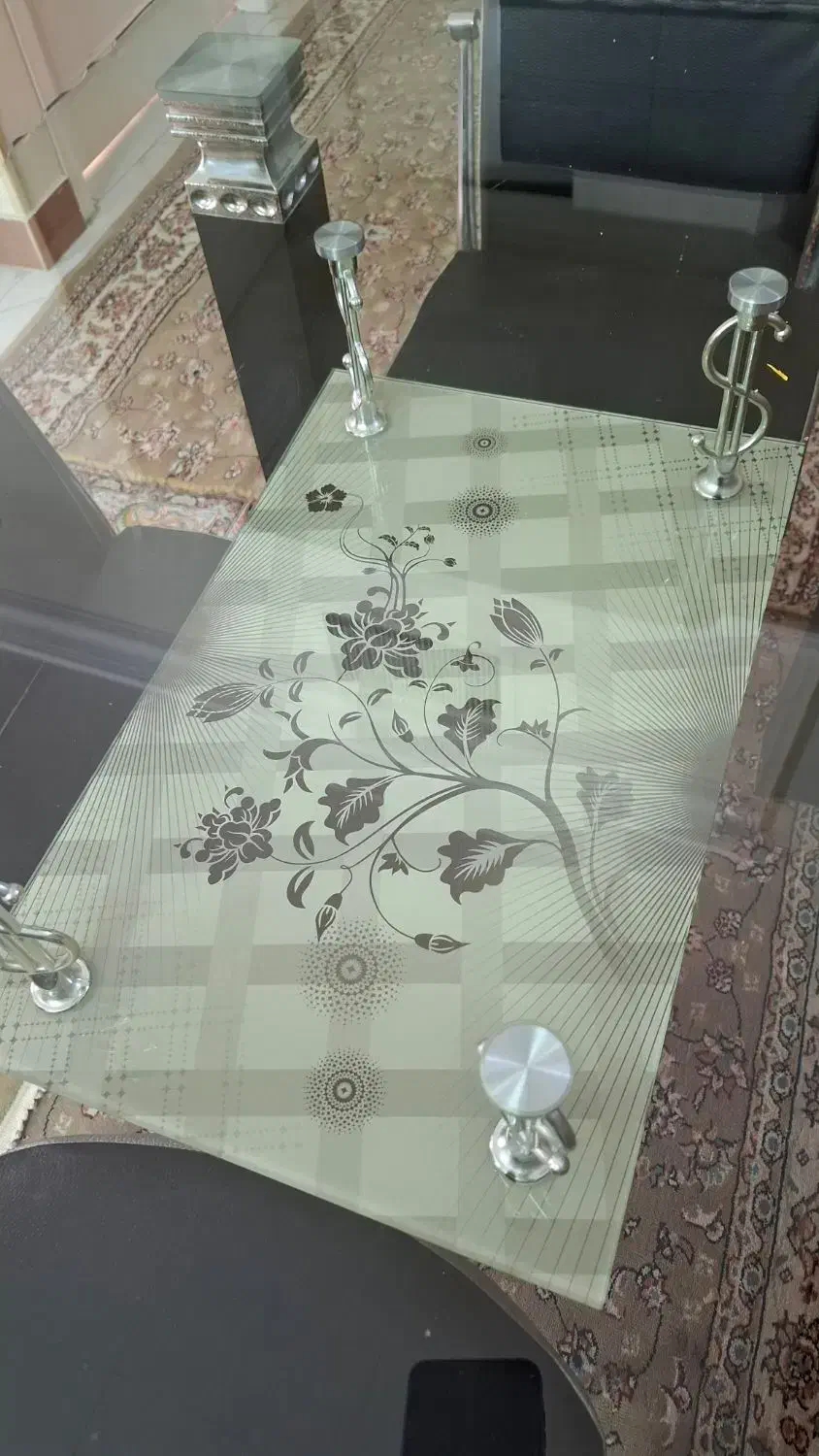 میز نهار خوری چهار نفره زیبا|میز و صندلی غذاخوری|مشهد, توس (بلوار توس)|دیوار