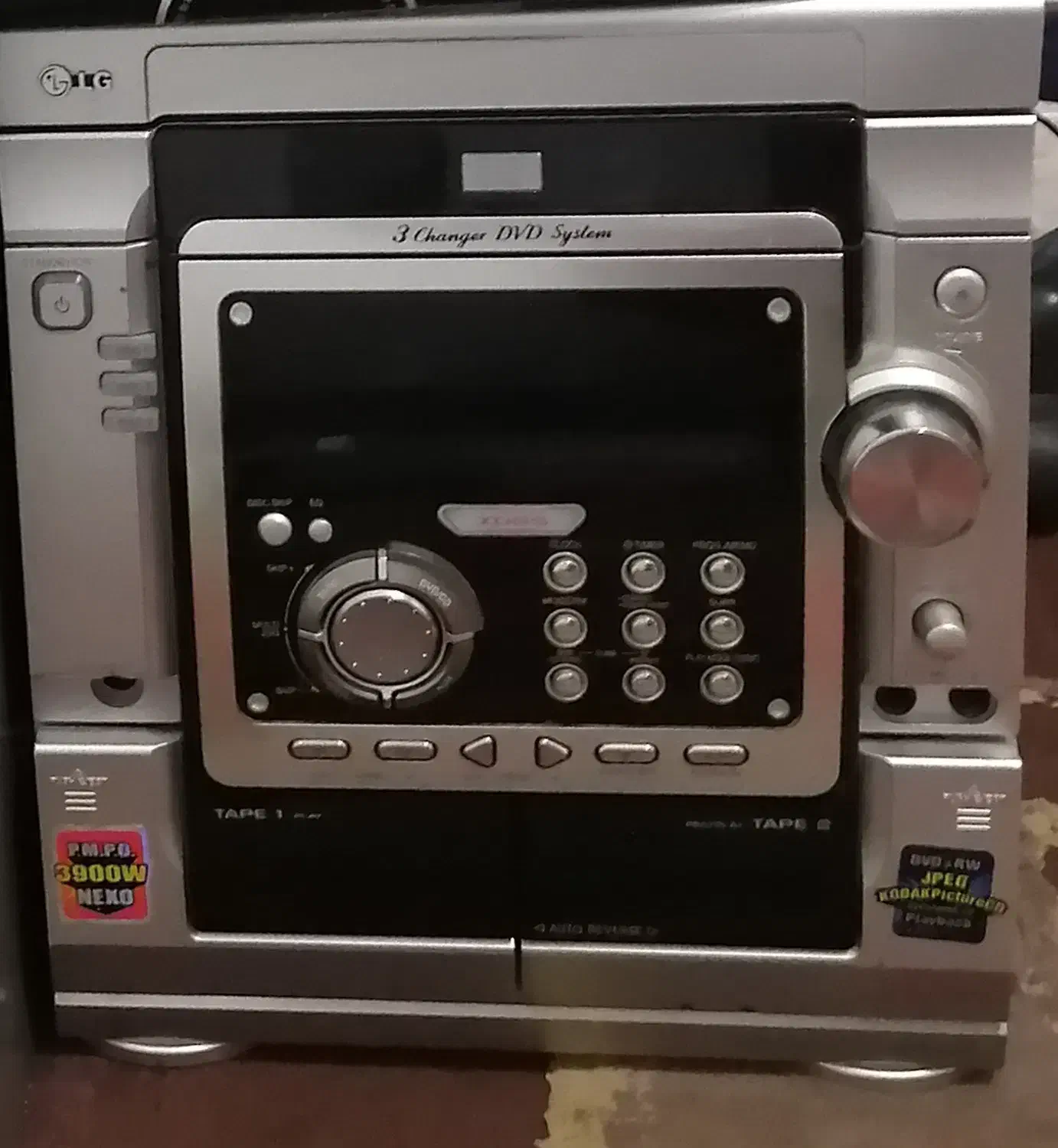 ضبط به همراه یک جفت باند ال جی اصلی|سیستم صوتی خانگی|تهران, تهرانسر شرقی|دیوار