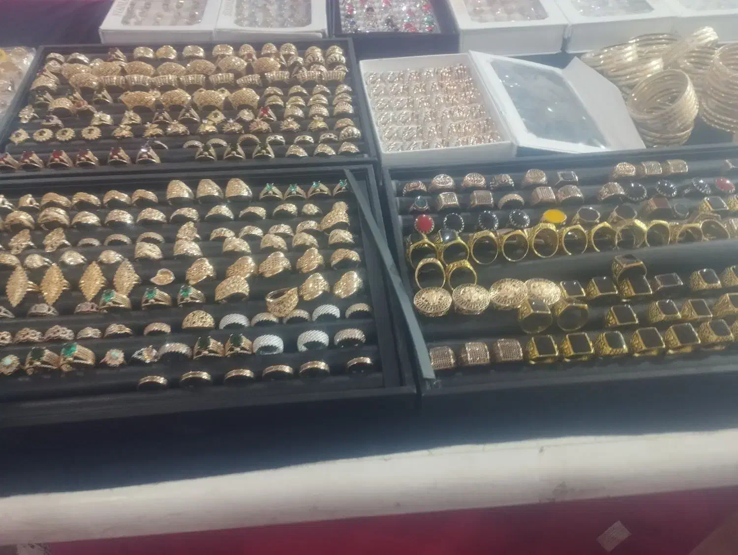 بدلیجات طلا روس انگشتر مردانه زنانه انواع گوشواره|جواهرات|میاندوآب, |دیوار