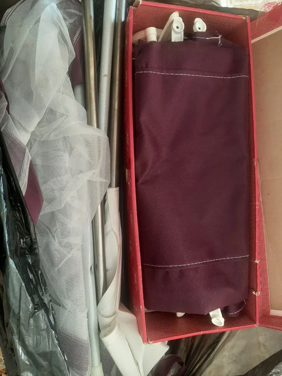 گهواره تاشو کودک|تخت و صندلی بچه|صدرا-فارس, فاز ۱|دیوار