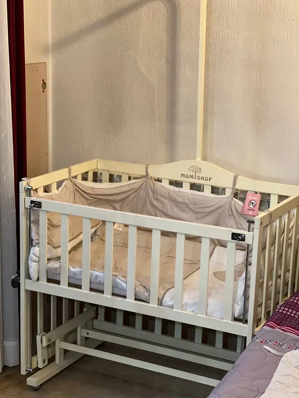 تخت کنار مادر برند ترکیه Mom Shop درحدنو|تخت و صندلی بچه|تهران, پونک|دیوار
