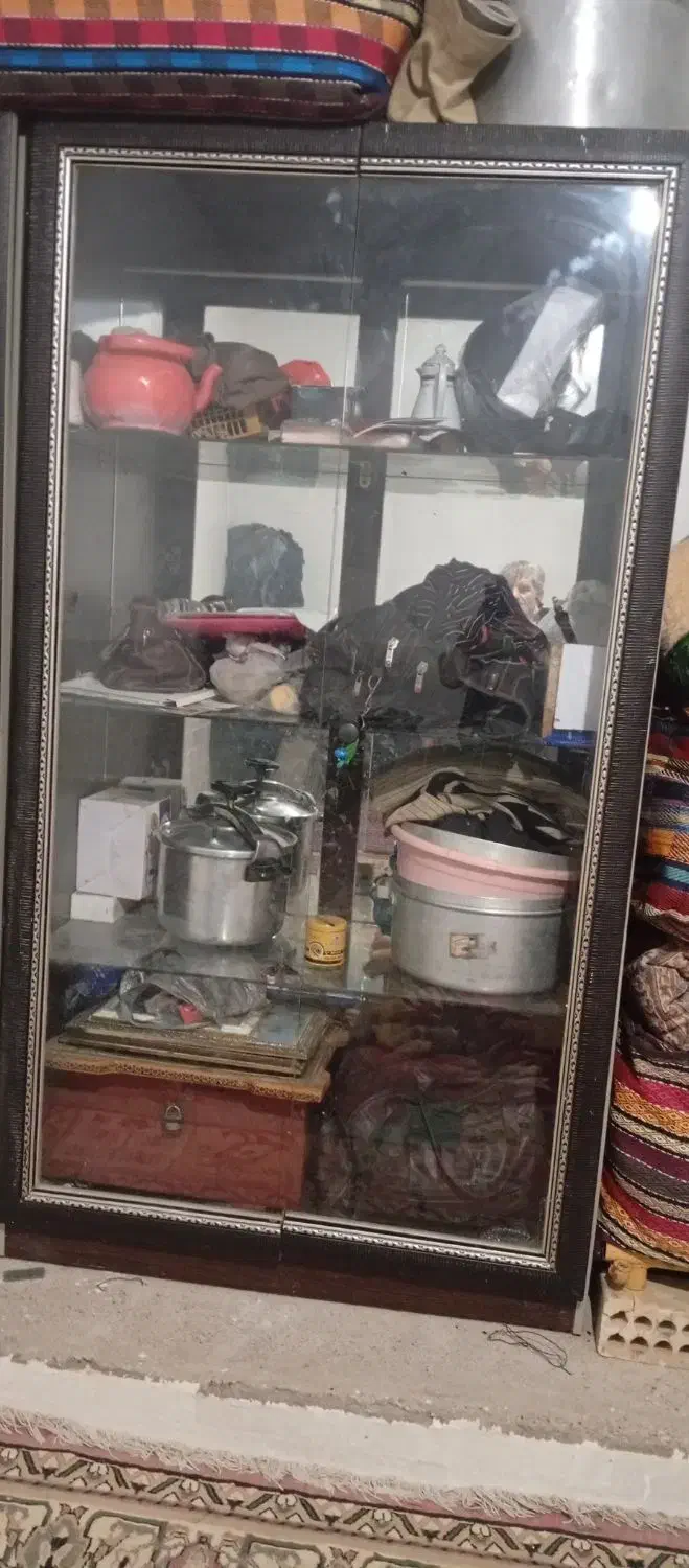 کمد وترینی|بوفه، ویترین، کنسول|شوشتر, |دیوار