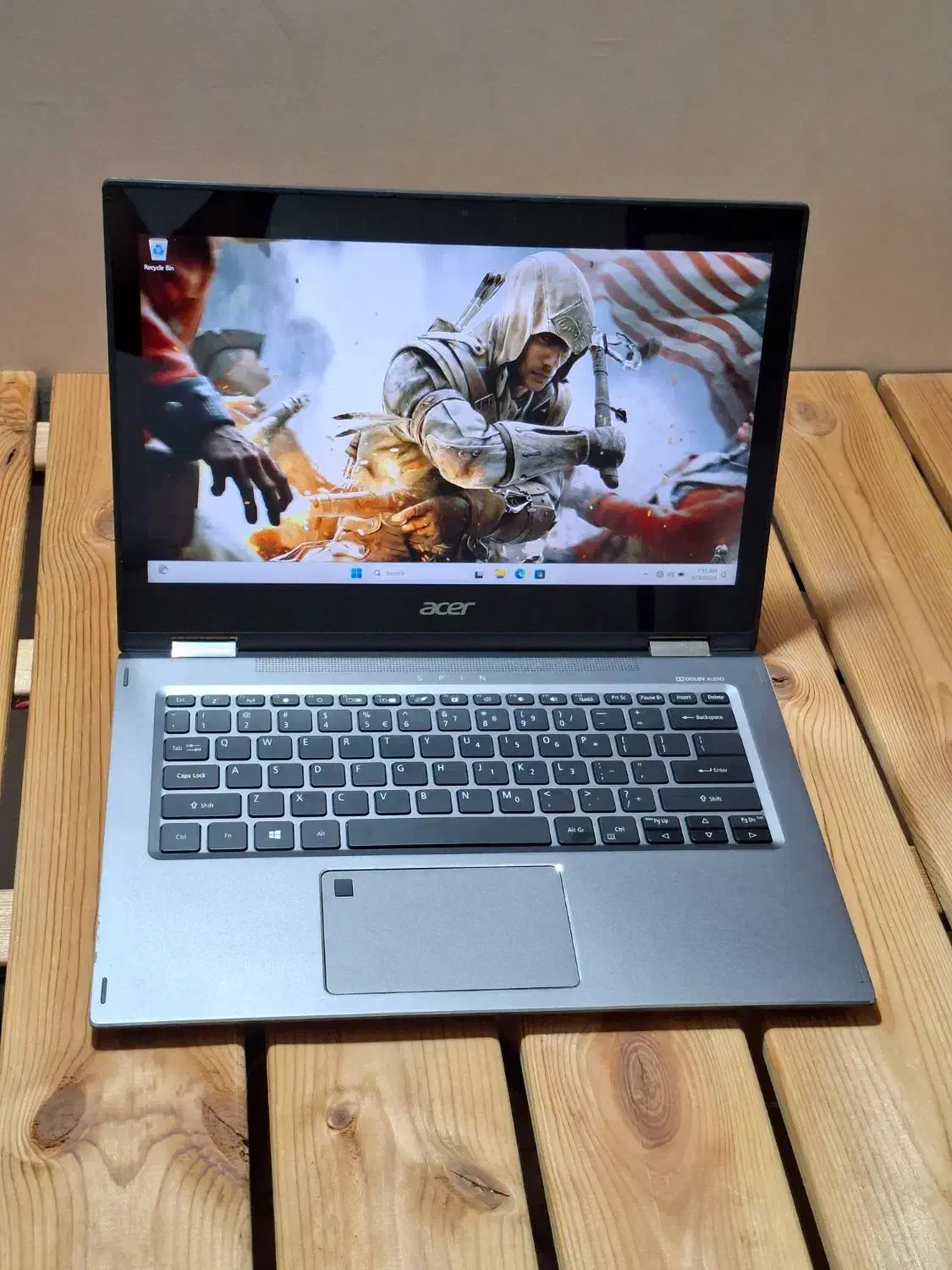 لپ تاپ آمریکایی Acer Core i5 لمسی چرخشی 360 درجه|رایانه همراه|تهران, فلاح|دیوار