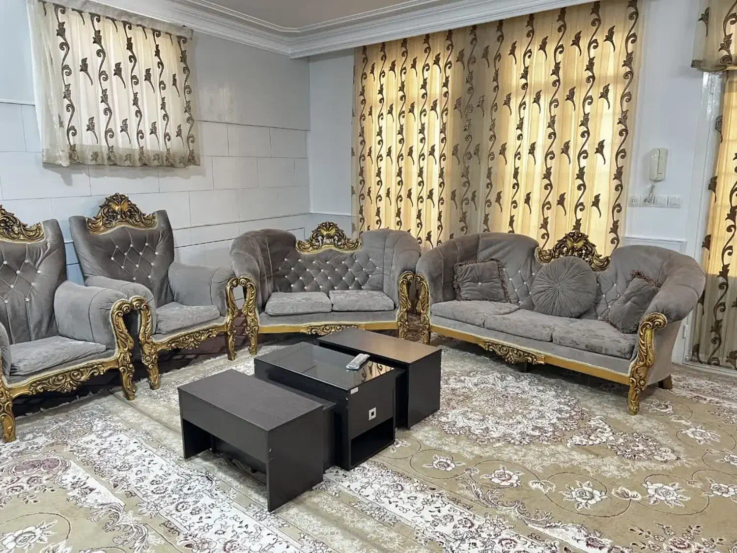 سوییت منزل دوخوابه دربست حیاط دار|اجارهٔ کوتاه‌مدت آپارتمان و سوئیت|کاشان, لتحر|دیوار