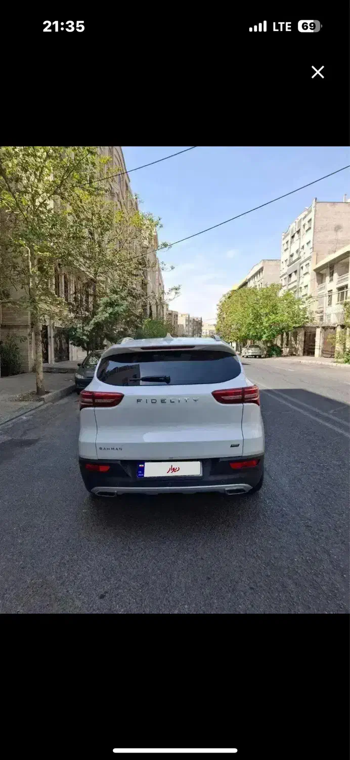فیدیلیتی مدل ۱۴۰۱ سالم|خودرو سواری و وانت|مشهد, هنرستان|دیوار