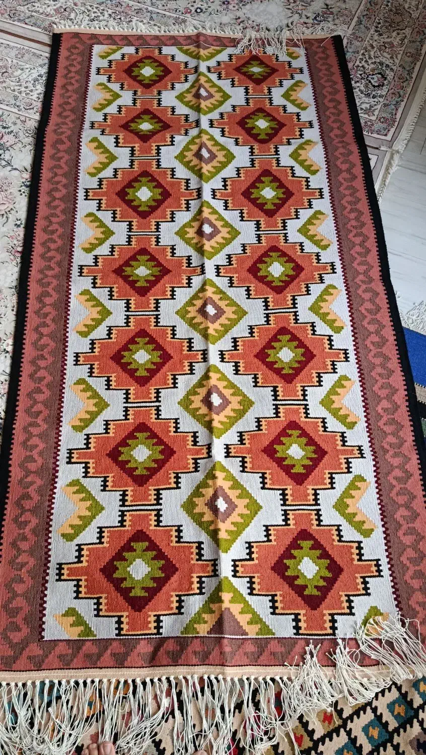 گلیم دستبافت|گلیم، جاجیم، گبه|سنندج, |دیوار