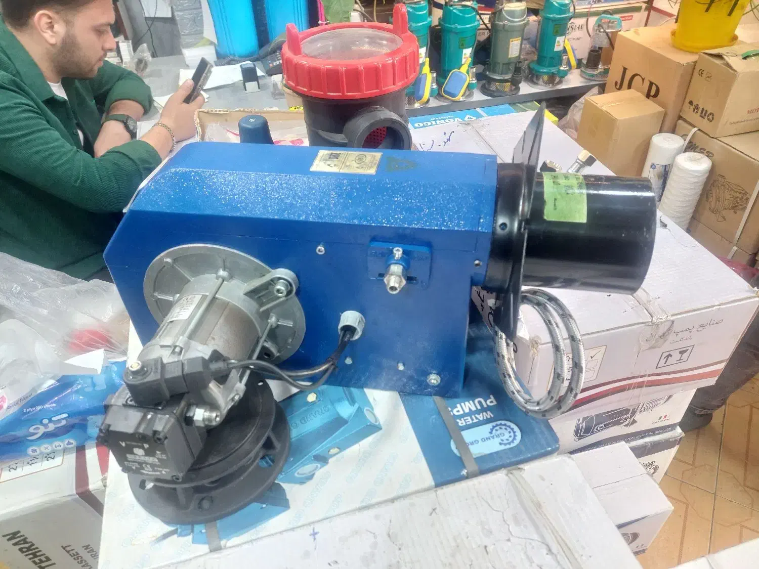 مشعل گازوییلی ۲۲۰ گرم ایران آکبند|آبگرمکن، پکیج، شوفاژ|مشهد, آبکوه|دیوار