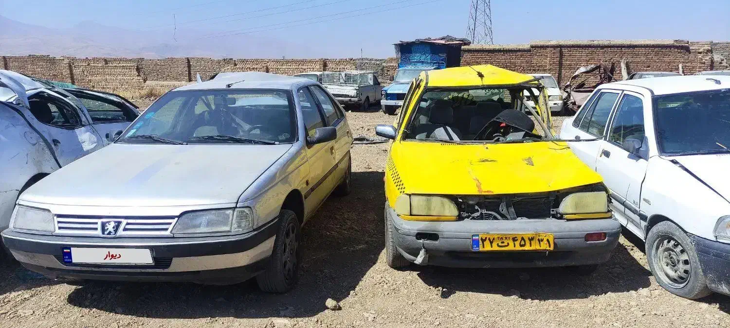 فروش تاکسی تصادفی|خودرو سواری و وانت|بروجرد, |دیوار