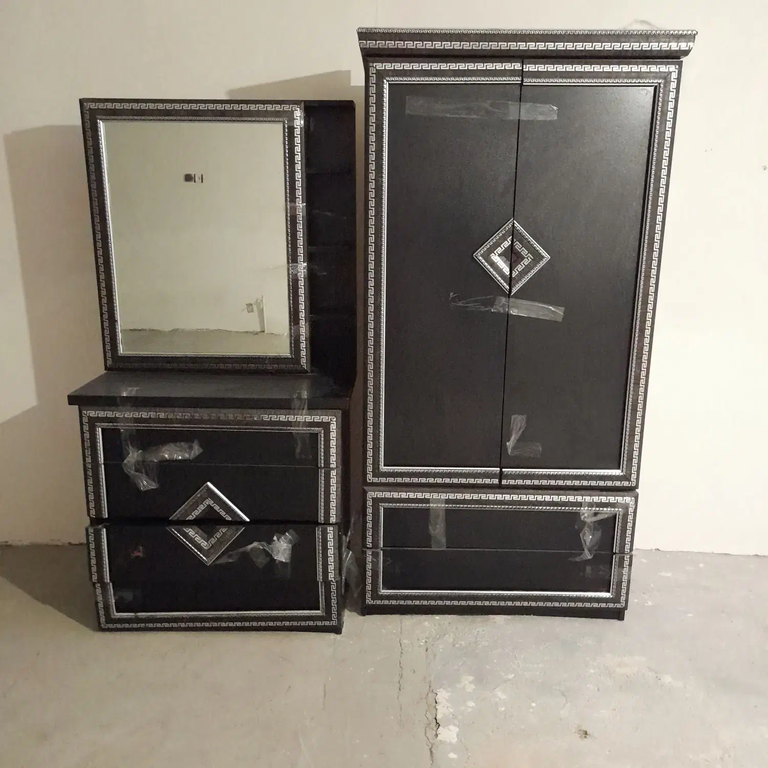 کمد لباس و آینه دراور|جاکفشی، کمد، دراور|مشهد, موعود|دیوار