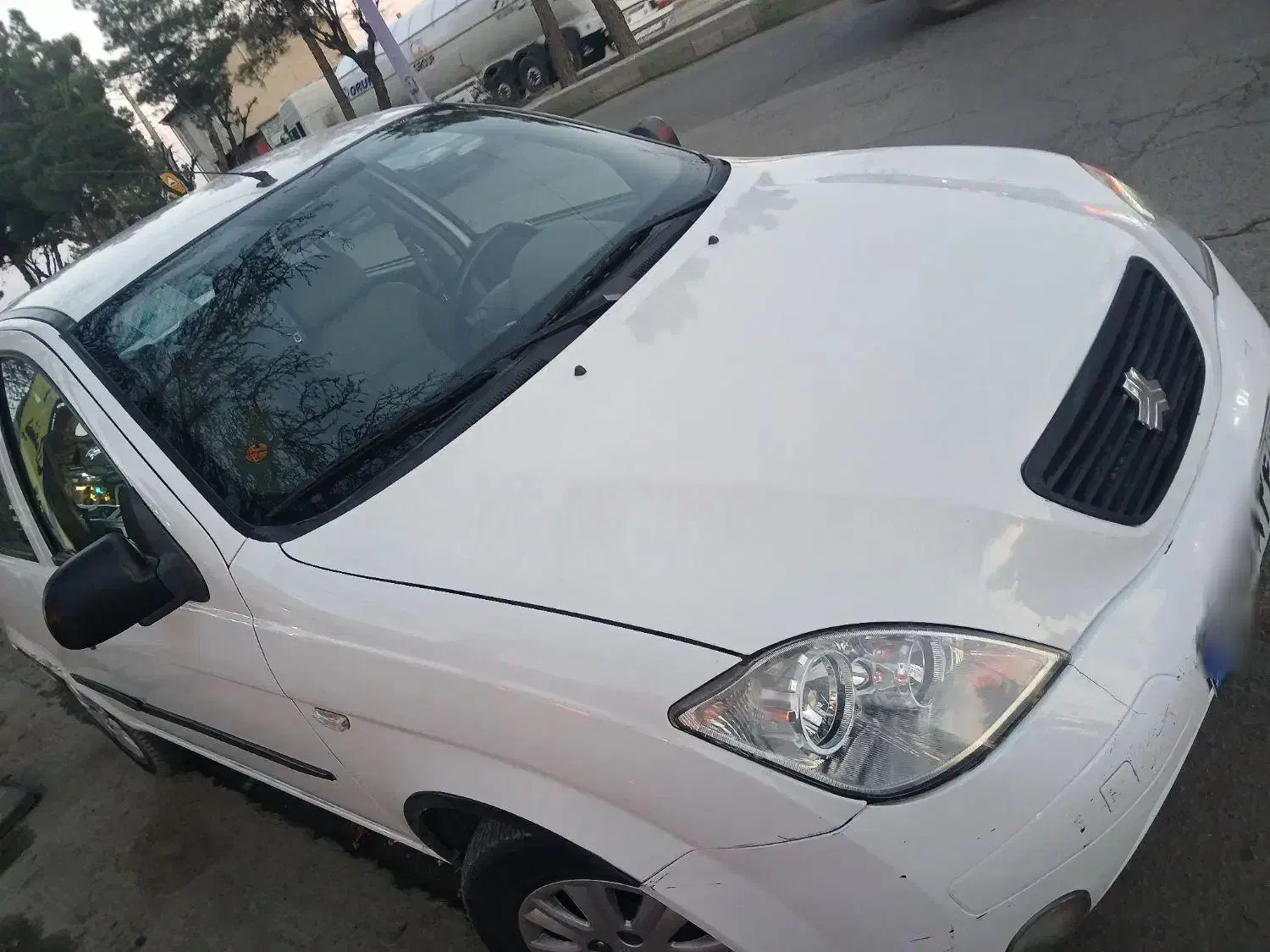 تیبا  ۱۳۹۹ سفید|خودرو سواری و وانت|مراغه, |دیوار