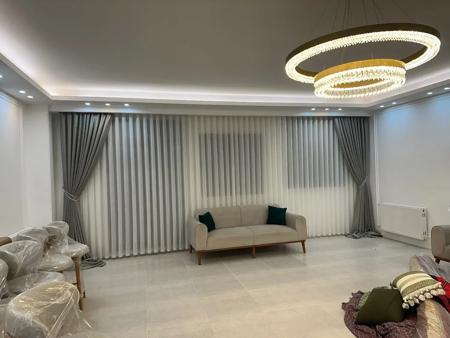 شستشوی تخصصی پرده به همراه باز و نصب مجدد|خدمات پیشه و مهارت|قم, بکایی|دیوار