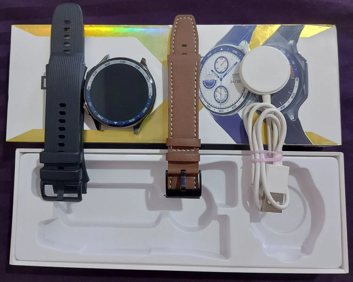 ساعت هوشمند DT WATCH نو (با دو بند و شارژر)|ساعت|شیراز, فاضل|دیوار