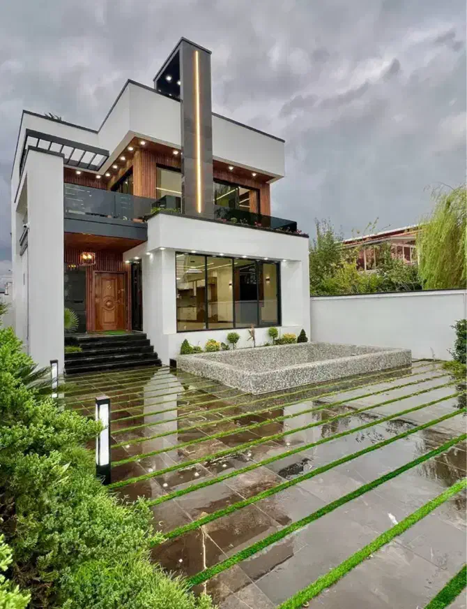 ویلای تمام هوشمند ۳۹۰متری ساحلی در جاده انزلی|فروش خانه و ویلا|بندر انزلی, شانگهای پرده|دیوار