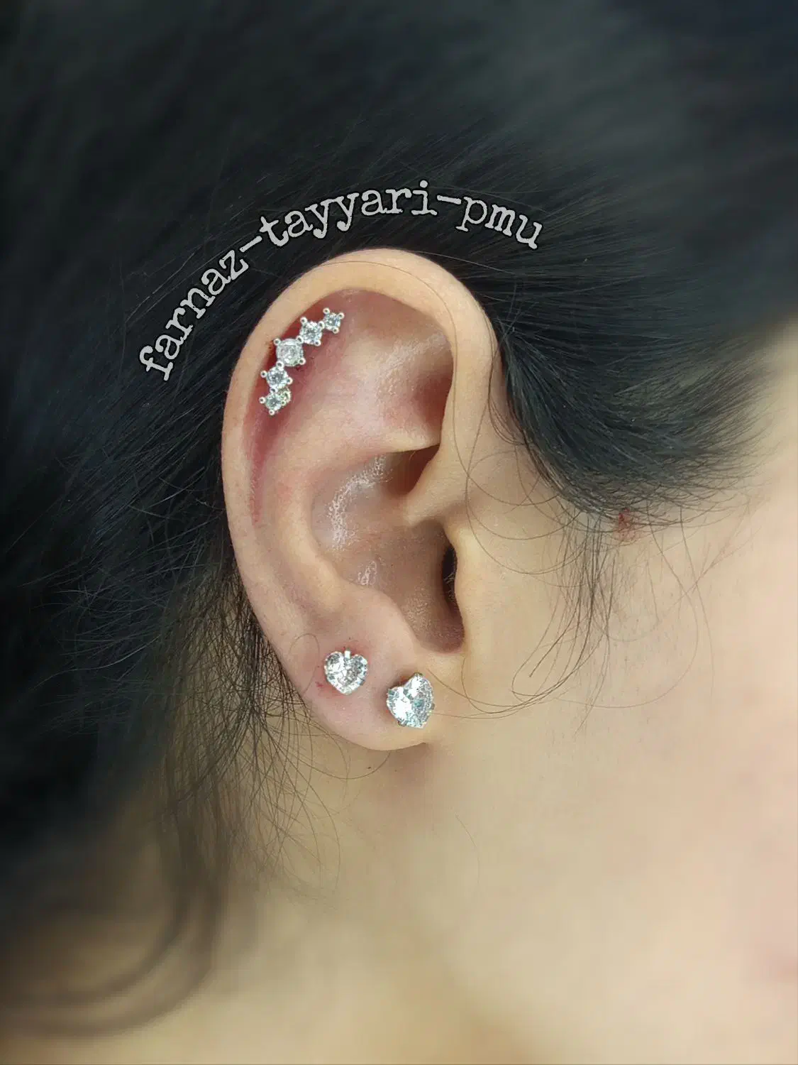 پیرسینگ گوش ،بینی،لب،میکرودرمال،چالگونه|خدمات آرایشگری و زیبایی|قم, شهرک فاطمیه|دیوار