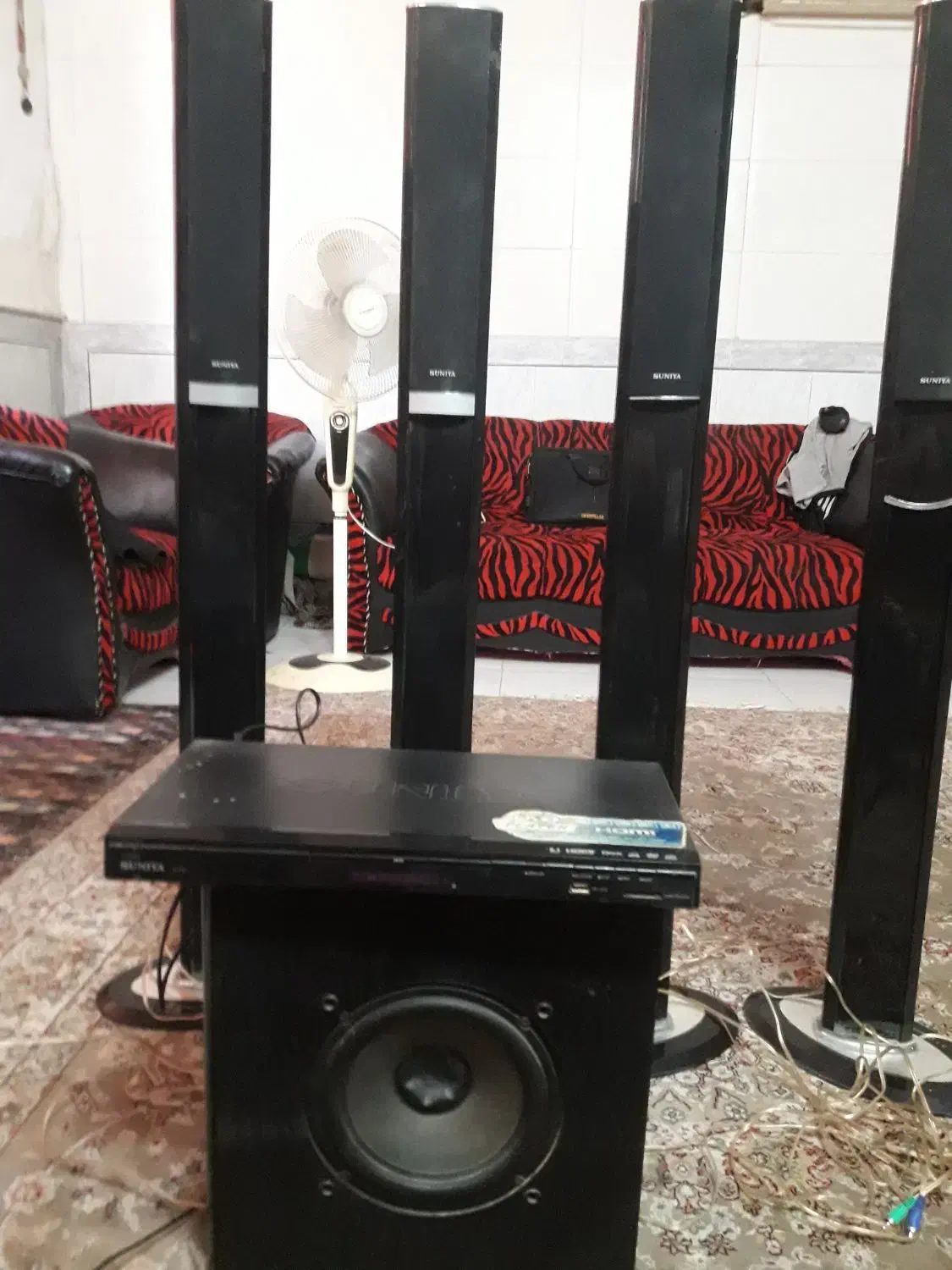 ساو و اسپیکر خانگی|سیستم صوتی خانگی|آران و بیدگل, |دیوار