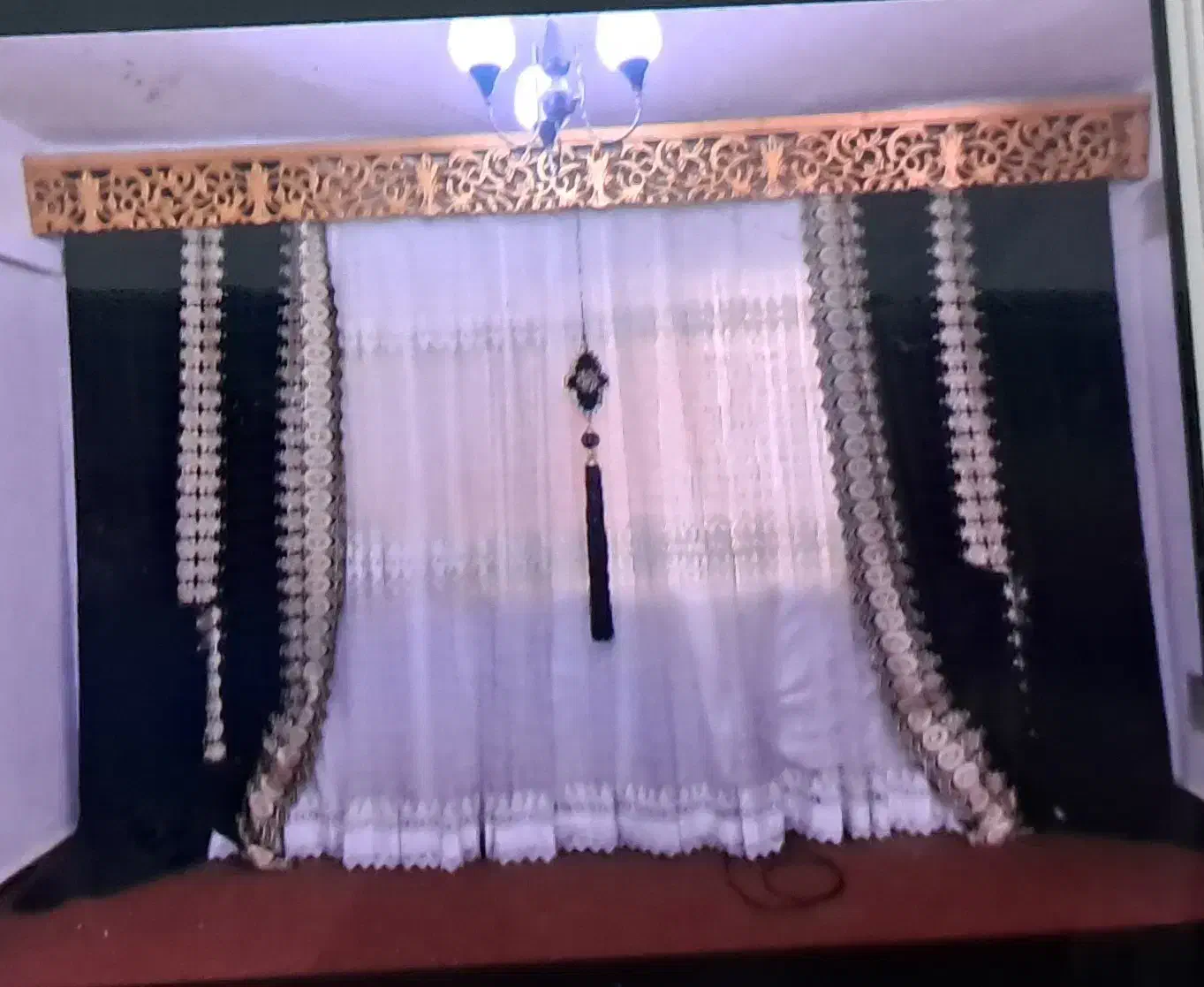 پرده|پرده، رانر، رومیزی|امیدیه, |دیوار