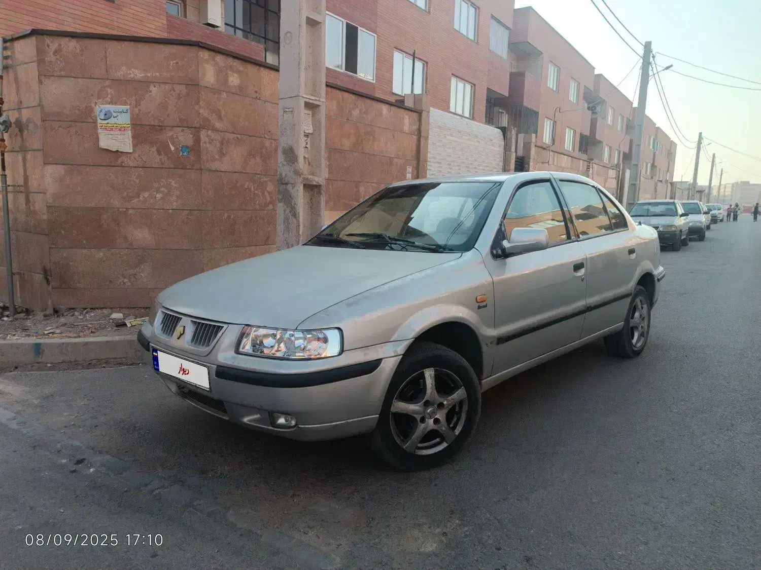 سمند معمولی ایکس7 نقره ای|خودرو سواری و وانت|محمدیه-قزوین, |دیوار