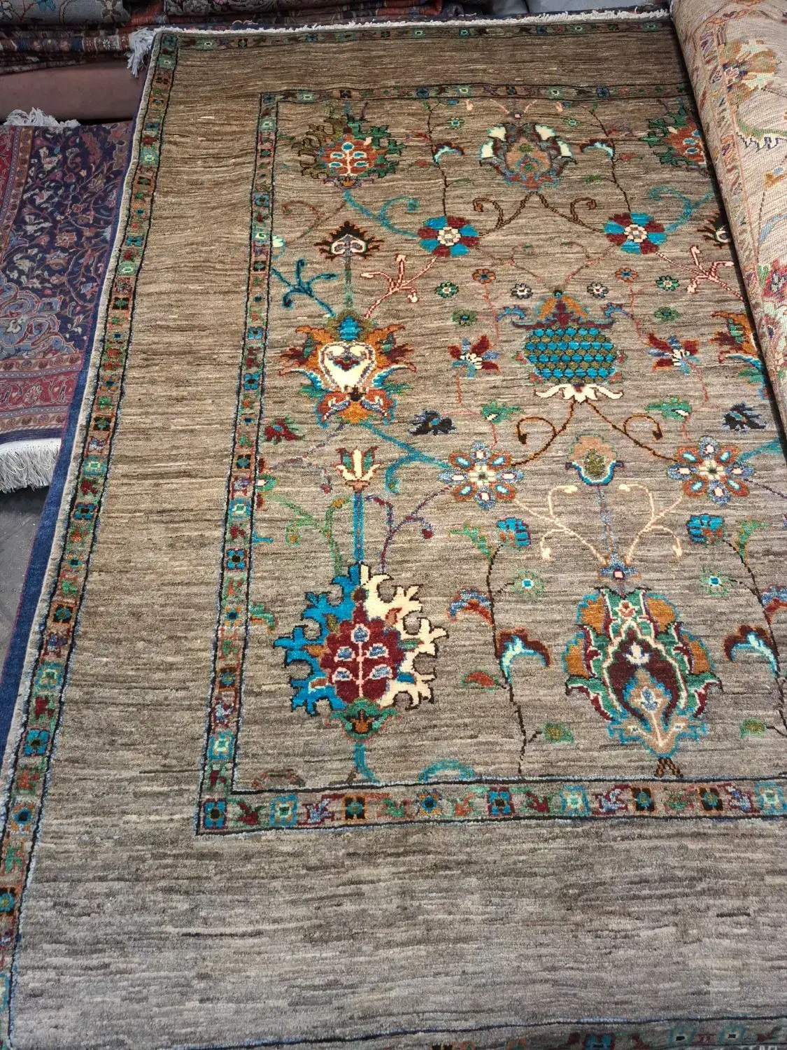 انواع فرش های طرح سلطان آباد و مشک اباد|فرش|تهران, بازار|دیوار