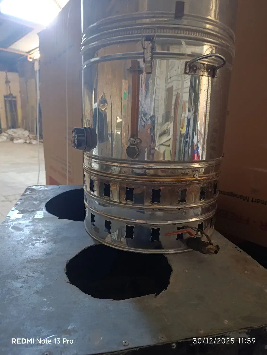 سماور گازی و زرت مکزیکی|سماور، چای‌ساز، قهوه‌ساز|دزفول, |دیوار