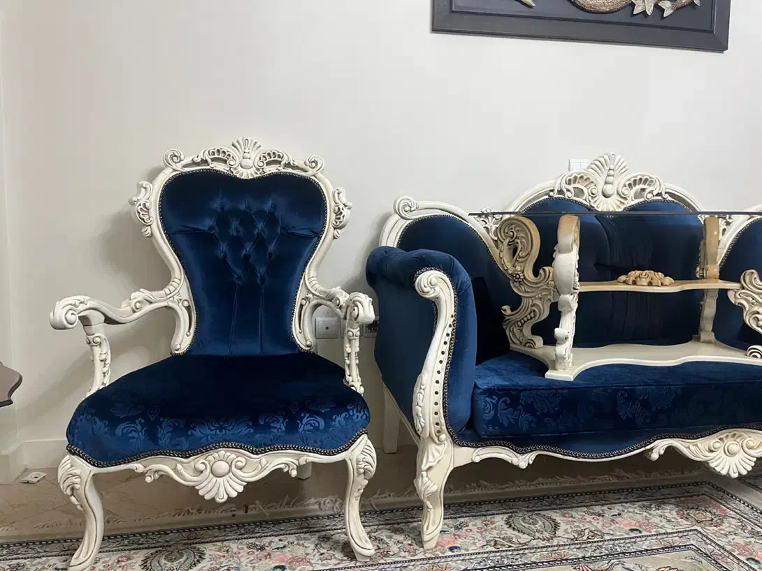 مبل ۹ نفره|مبلمان خانگی و میز عسلی|تهران, والفجر (افسریه)|دیوار