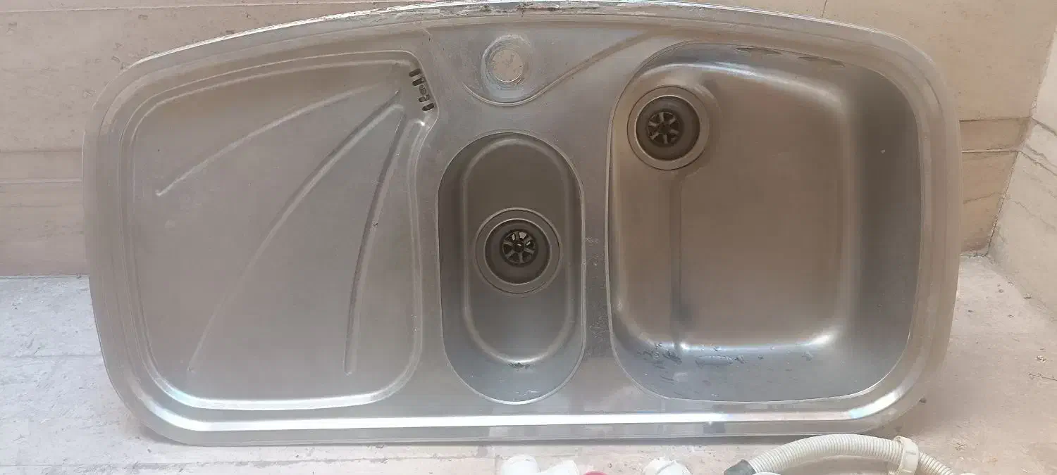 سینک ظرفشویی لگن راست سالم تخفیف دار|مصالح و تجهیزات ساختمان|تهران, وحیدیه|دیوار