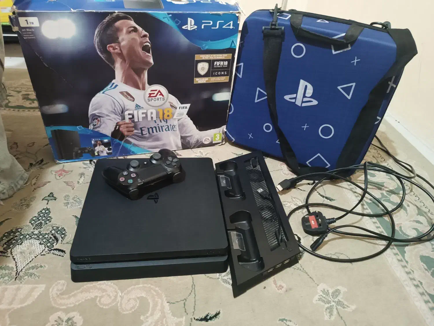 ps4  اسلیم پی ای فور کنسول بازی ps4|کنسول، بازی ویدئویی و آنلاین|پرند, فاز ۶|دیوار