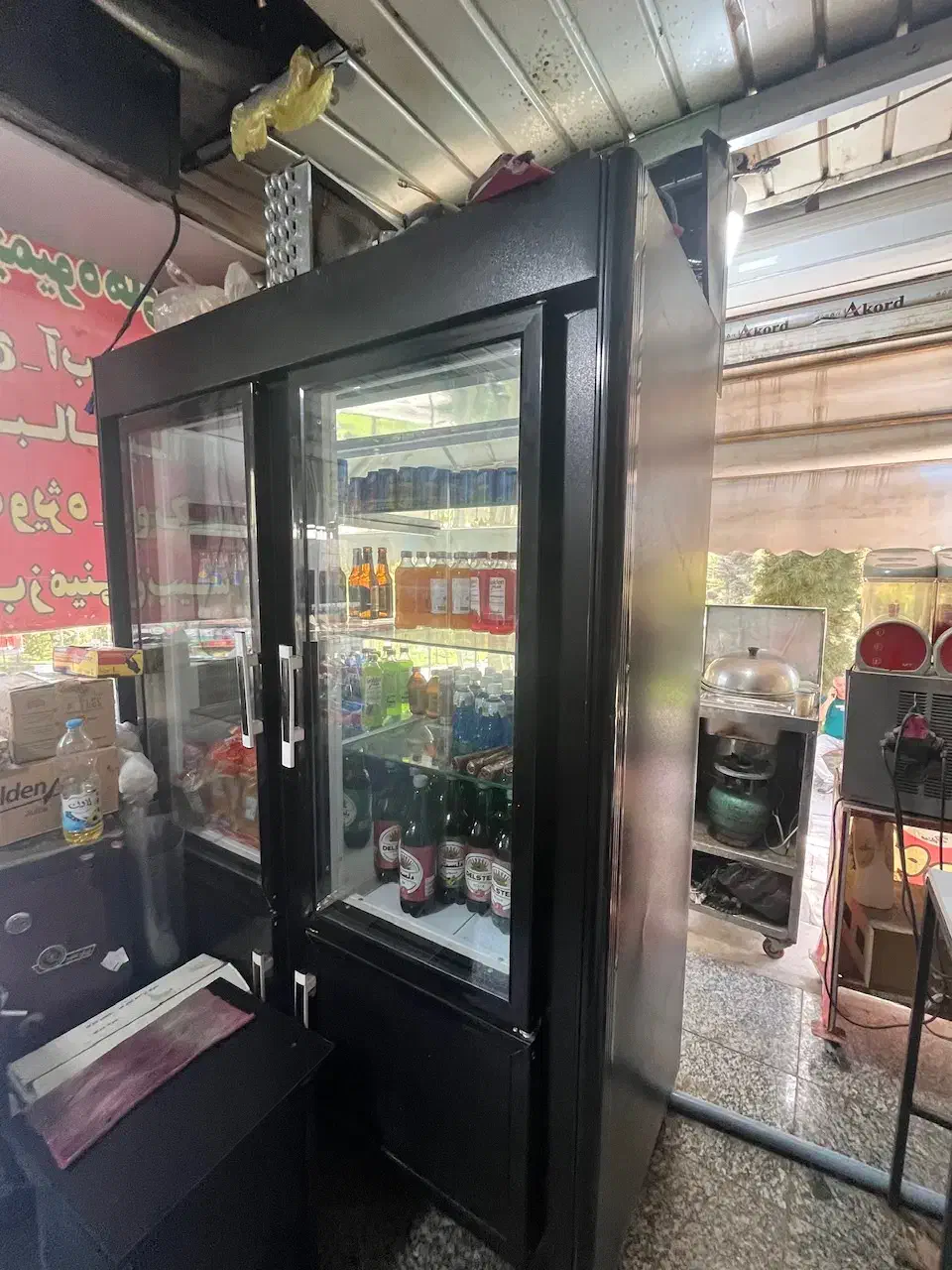 یخچال ویترینی ۲درب پایین انباری|فروشگاه و مغازه|کرج, عظیمیه|دیوار
