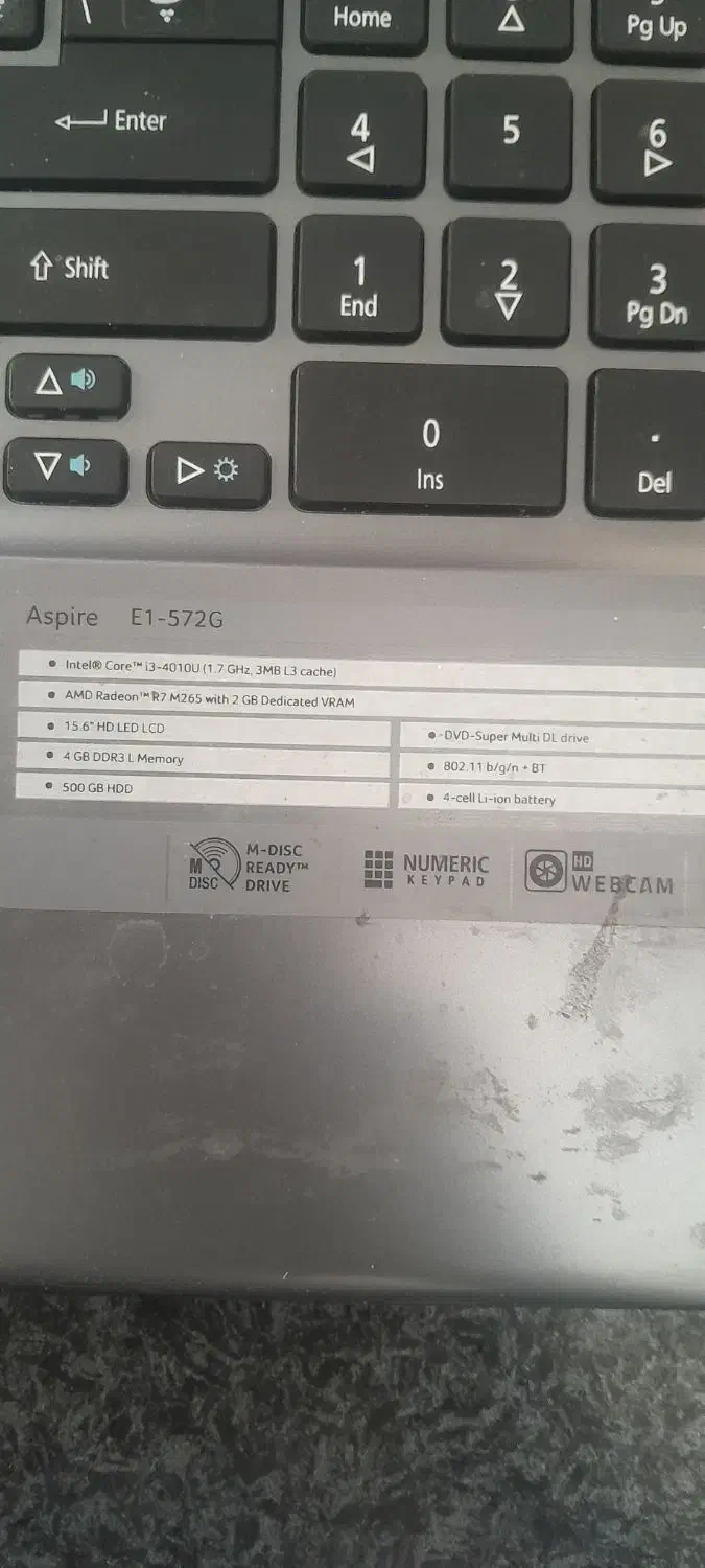لبتاب در حد نو|رایانه همراه|نجفآباد, ویلاشهر|دیوار
