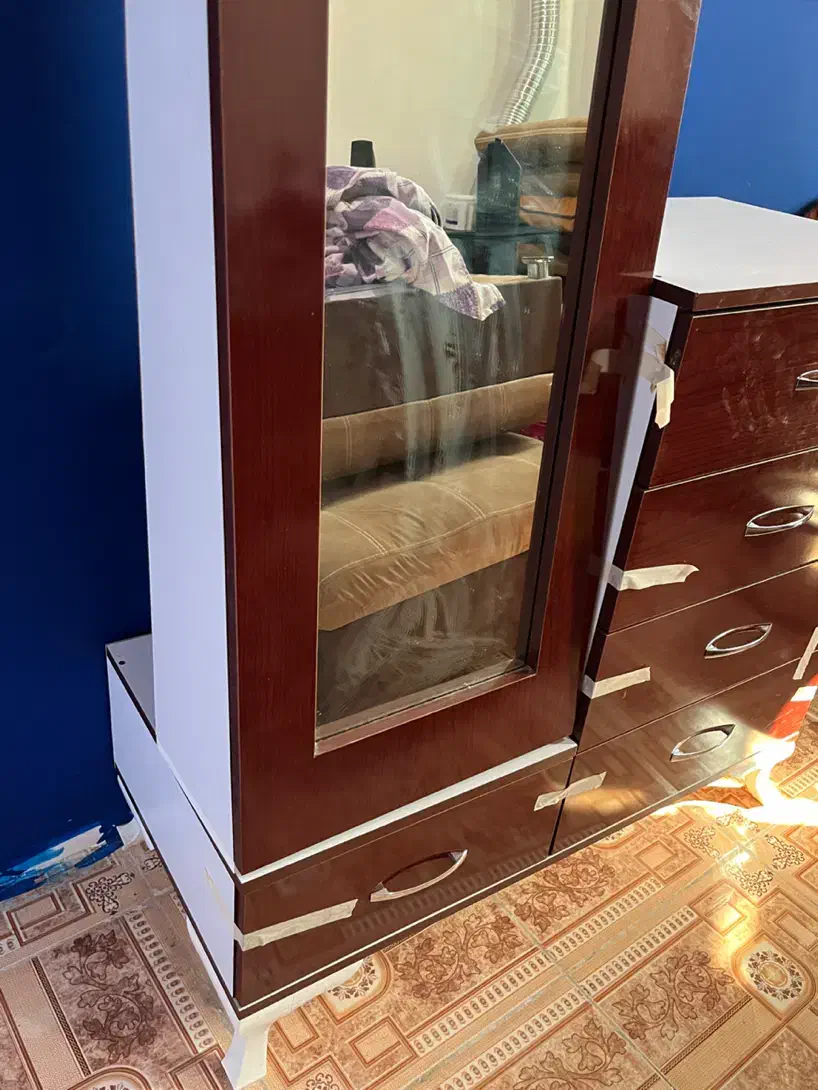 دراور و آینه|جاکفشی، کمد، دراور|آستانه اشرفیه, |دیوار