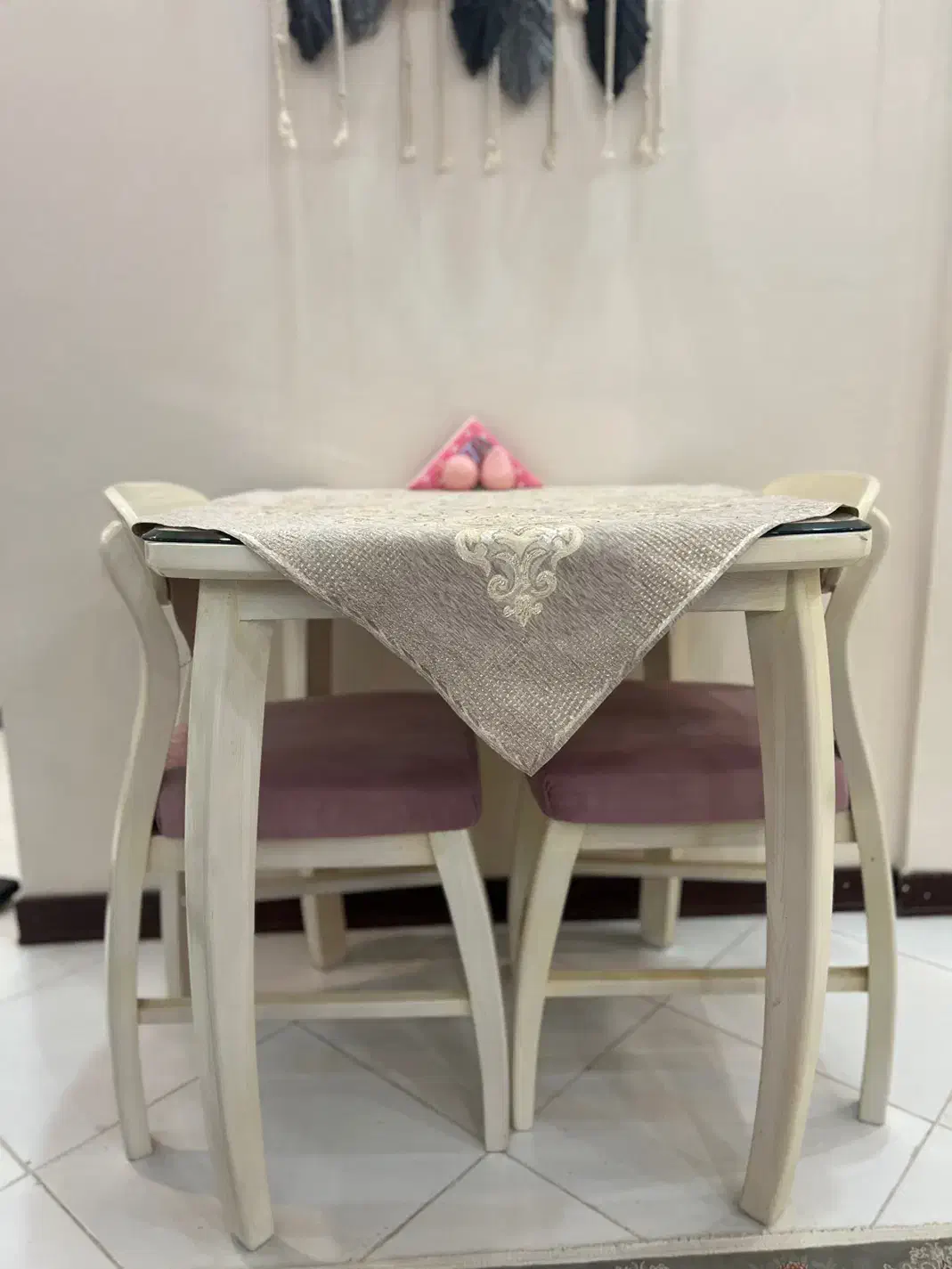 میزناهارخوری۲نفره در حد نو|میز و صندلی غذاخوری|طرقبه, |دیوار