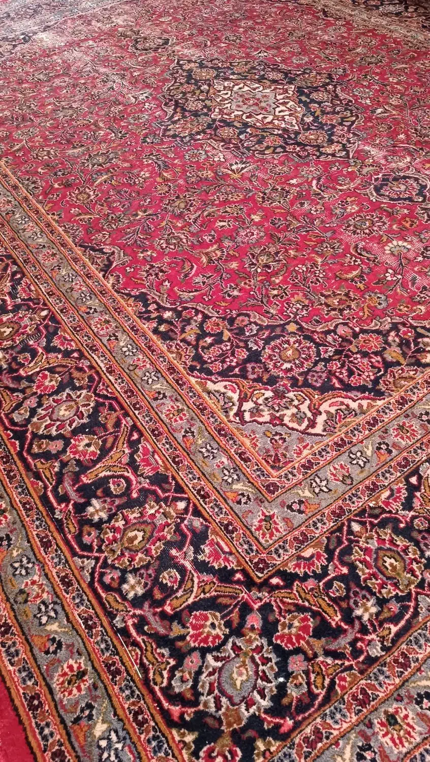 فرش دستبافت ۱۲متری و کناره ۴متری|فرش|میانه, |دیوار