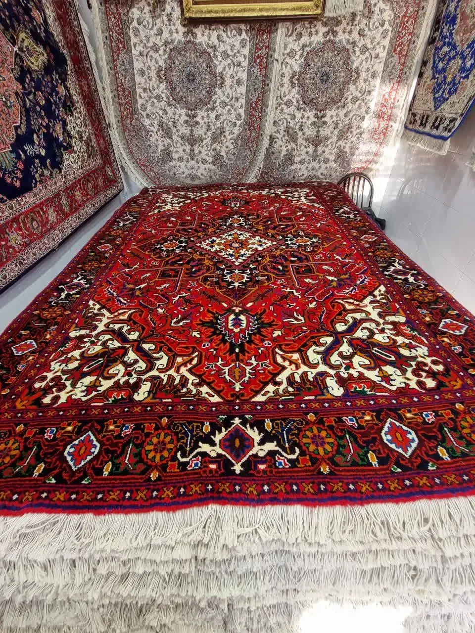 فرش های صفر و کهنه|فرش|مراغه, |دیوار