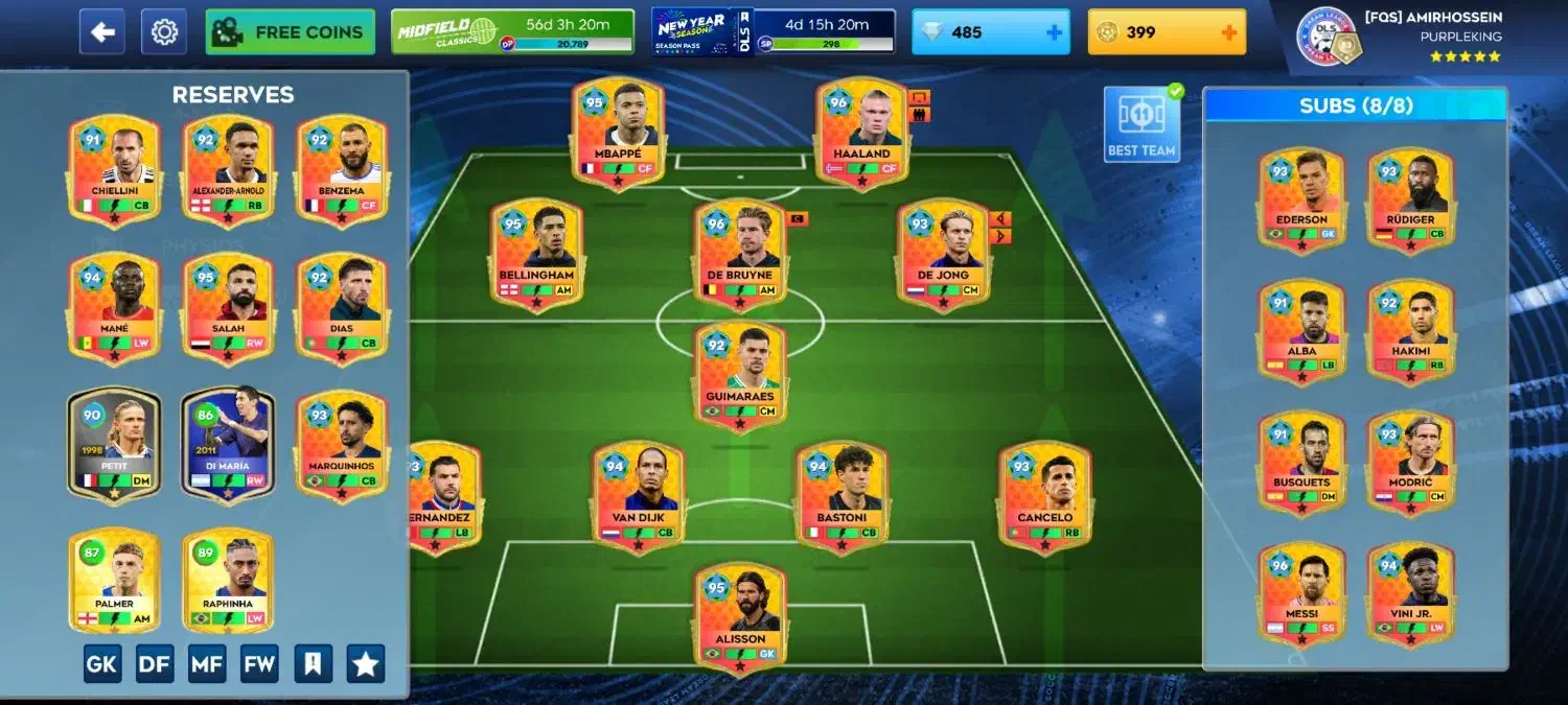 فروش اکنت Dream League dls|کنسول، بازی ویدئویی و آنلاین|تهران, الهیه|دیوار