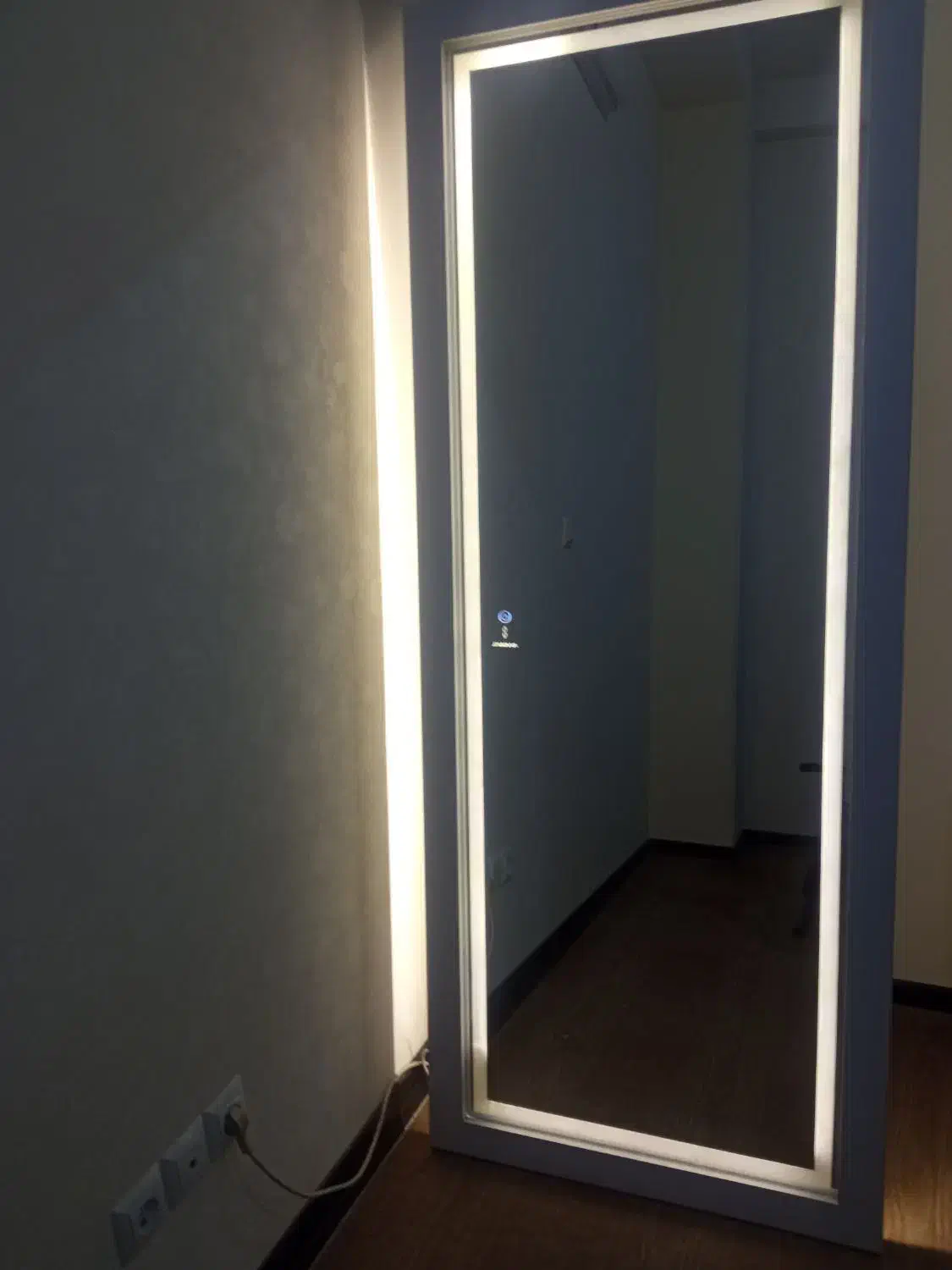 اینه قدی|آینه|قم, شاه سید علی|دیوار